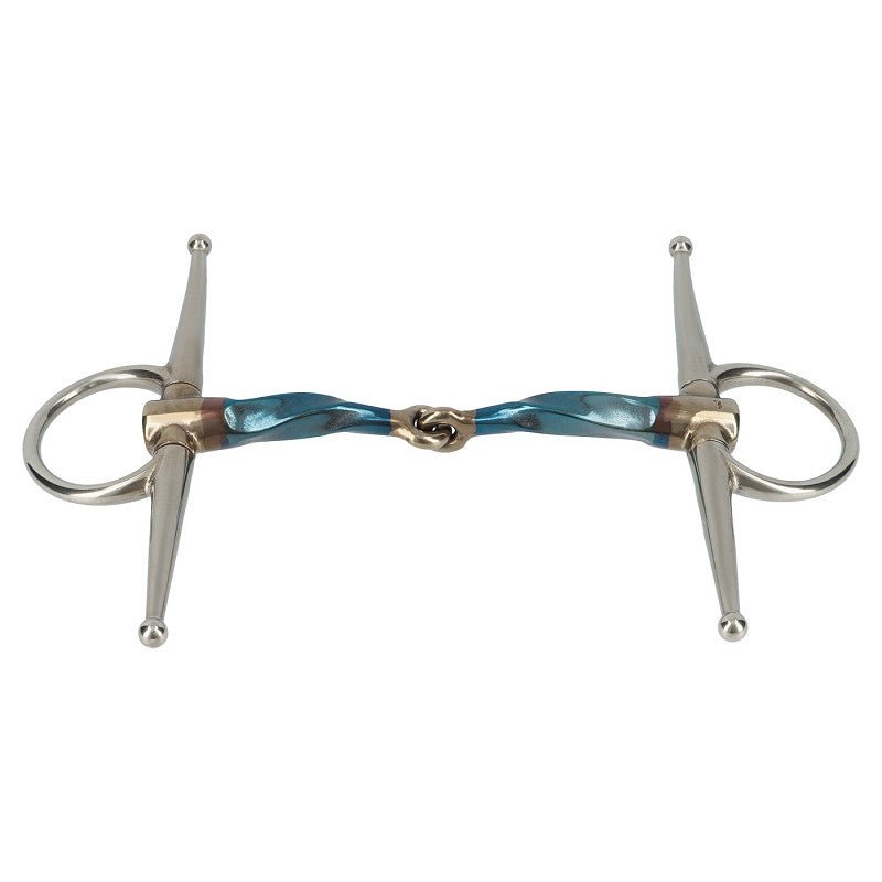 Trust Sweet Iron full cheek slow twist jointed Bus, D, Eggbutt,... - Maddelin Equestrian trus
