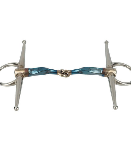 Trust Sweet Iron full cheek slow twist jointed Bus, D, Eggbutt,... - Maddelin Equestrian trus