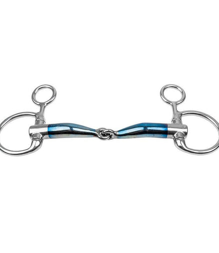 Trust Sweet Iron hanging cheek jointed 3ring, Beval, Kimblewick, RNF, Butterfly,... - Maddelin Equestrian Trust