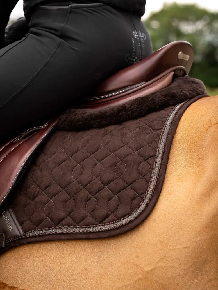 LeMieux Crystal Suede Saddle Pad Core