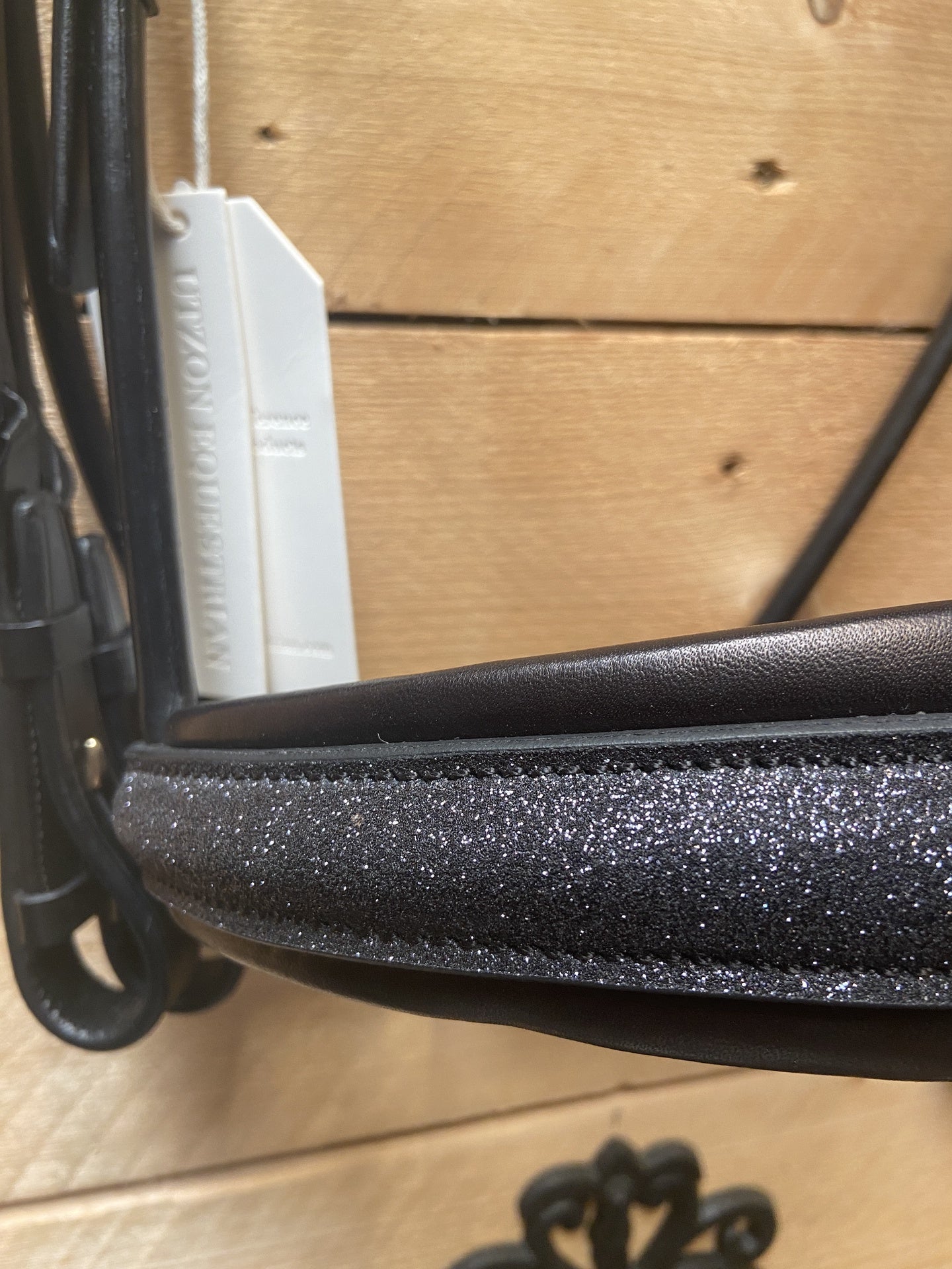 Utzon Edinburgh Stang & Trens Crystal Brass With Elegant Browband Clear Stang & Trens - Maddelin Equestrian Utzon Equestrian