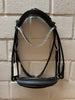 Utzon Edinburgh Stang & Trens Crystal Brass With Elegant Browband Clear Stang & Trens - Maddelin Equestrian Utzon Equestrian