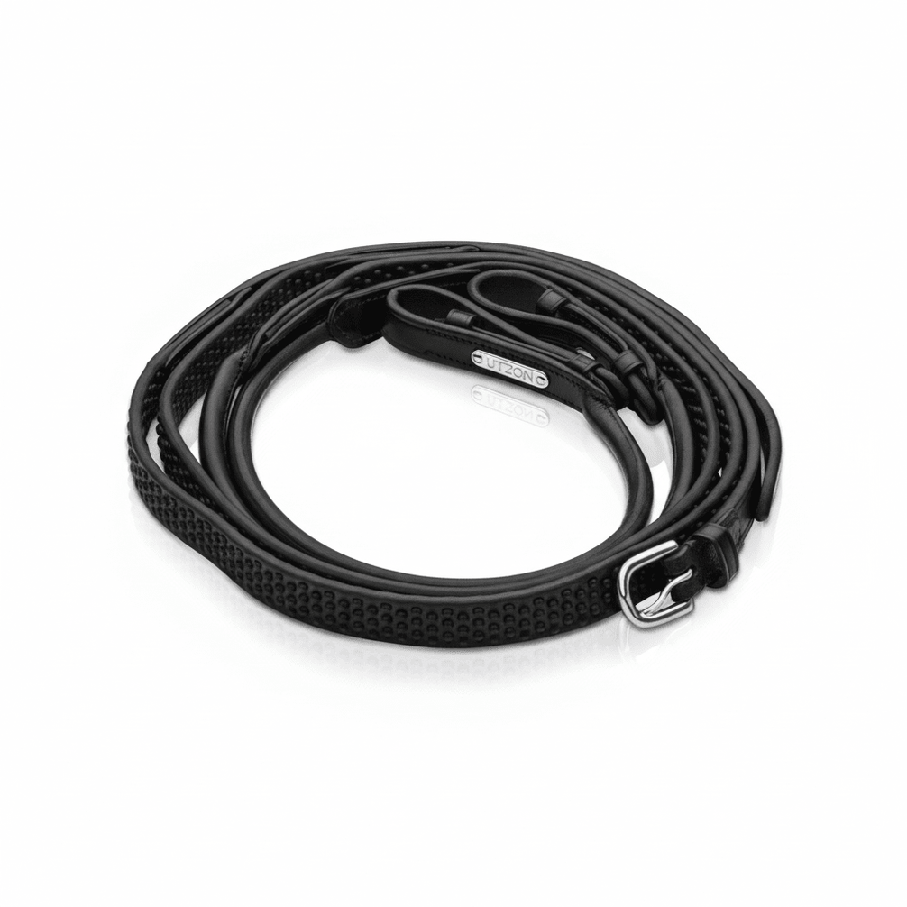 Utzon Grand Prix reins With Rubber Teugels - Maddelin Equestrian Utzon Equestrian