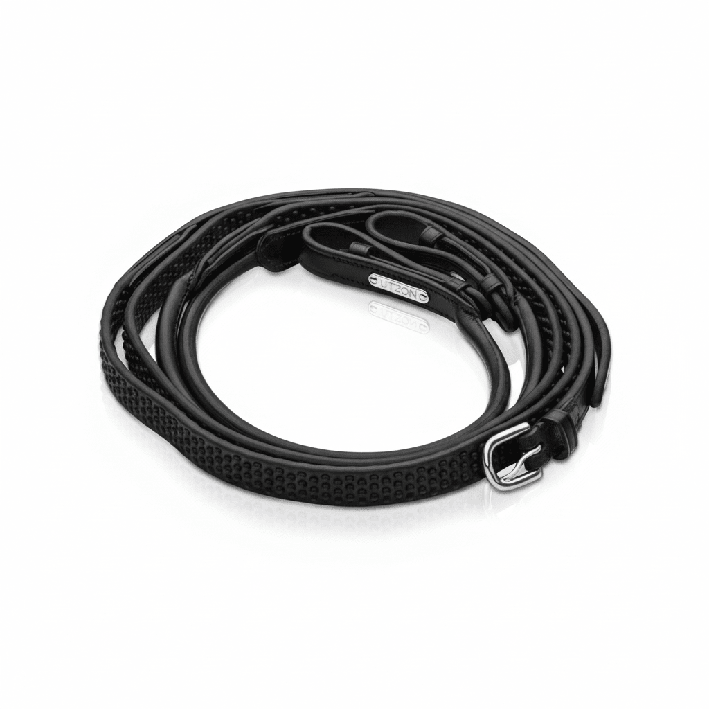 Utzon Grand Prix reins With Rubber Teugels - Maddelin Equestrian Utzon Equestrian