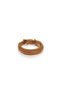 Utzon Olympic Dog collar Light Brown Dogwear - Maddelin Equestrian Utzon Equestrian
