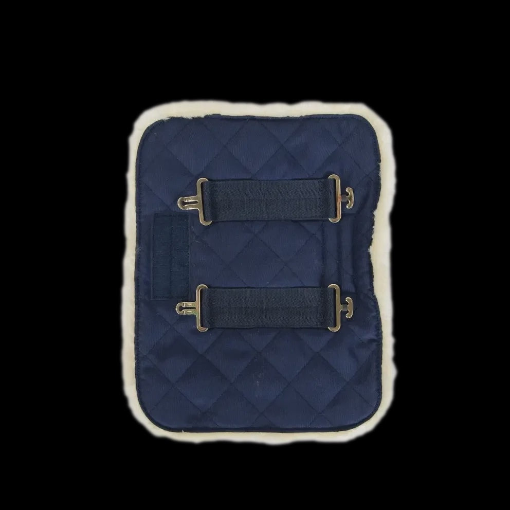 Kentucky Quilted Chest Expander Vegan Sheepskin