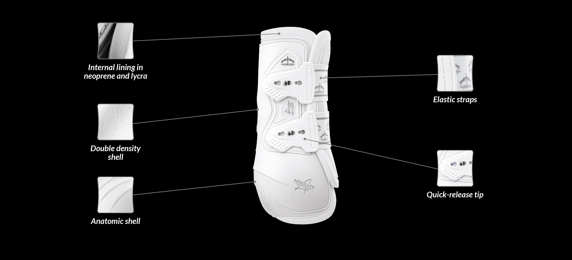 Veredus Absolute Peesbeschermers - Maddelin Equestrian Veredus