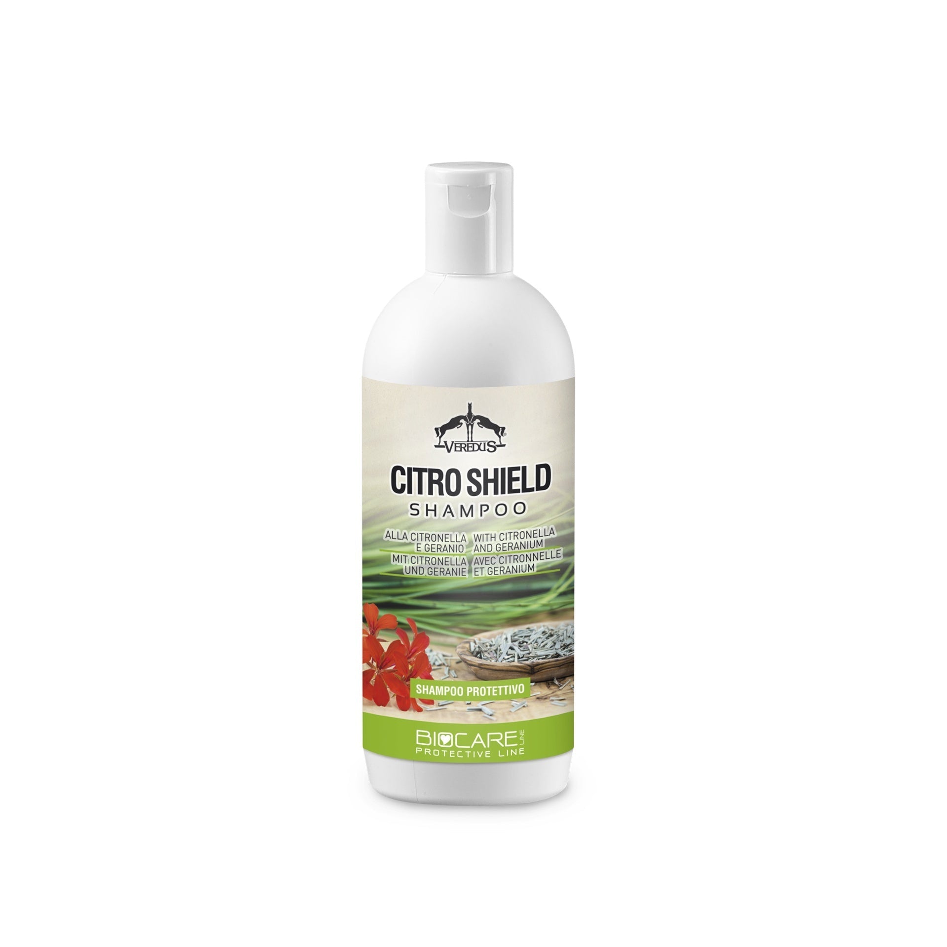 Veredus Citro Shield - anti insecten Shampoo Vliegen & eczeem - Maddelin Equestrian Veredus