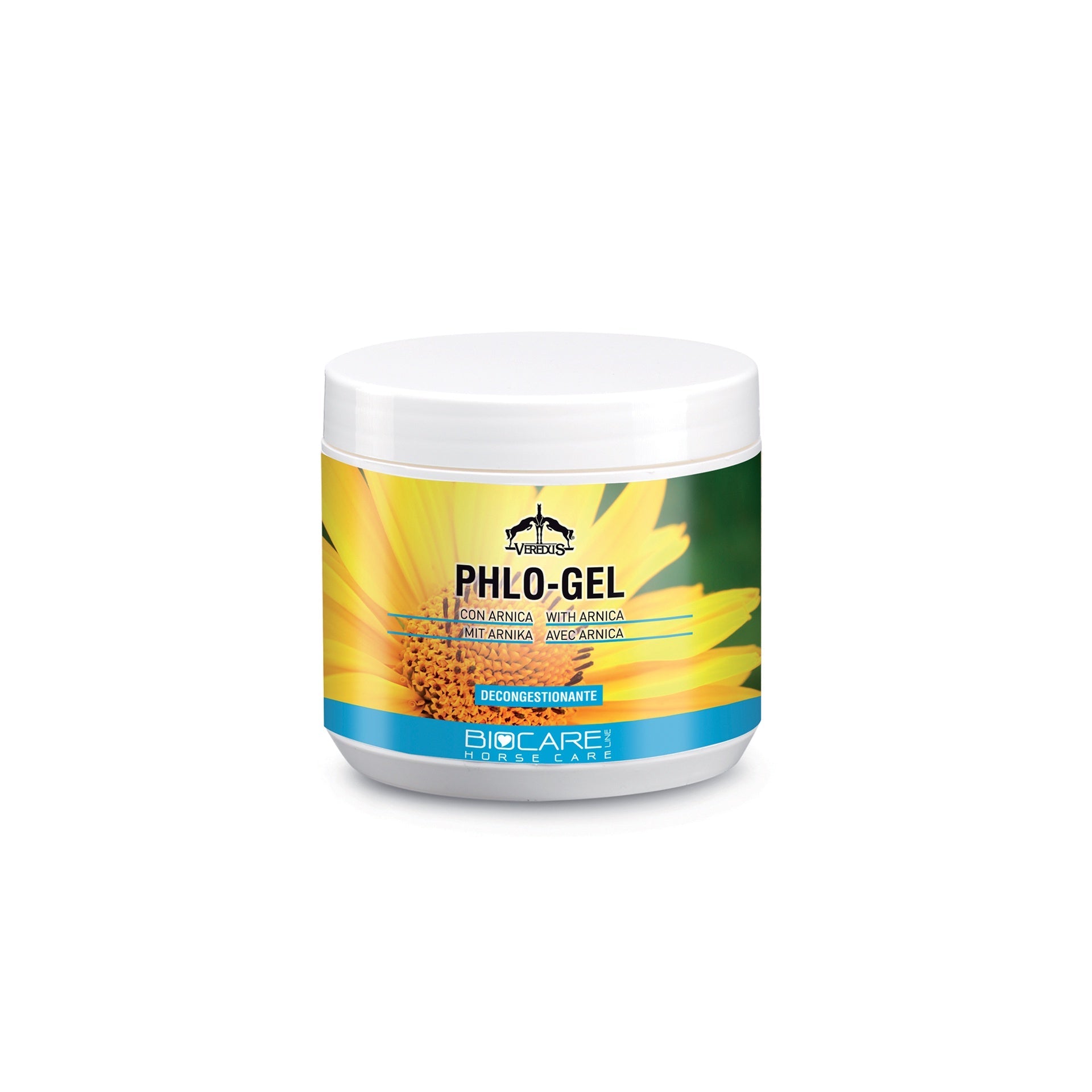 Veredus Phlo - Gel Pees - en spiergel met arnica Verzorgingsproducten - Maddelin Equestrian Veredus
