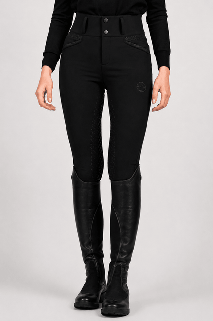 Vestrum Lab Cygnus Full Grip Rijbroek Hoge Taille Dames Dames Rijbroeken - Maddelin Equestrian