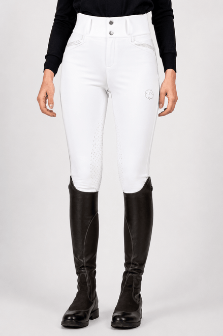 Vestrum Lab Cygnus Full Grip Rijbroek Hoge Taille Dames Dames Rijbroeken - Maddelin Equestrian