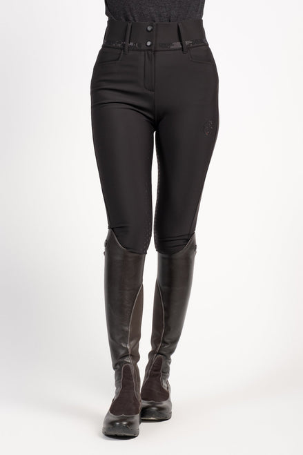 Vestrum Lab Libra Studs Full Grip Rijbroek Hoge Taille Dames Dames Rijbroeken - Maddelin Equestrian