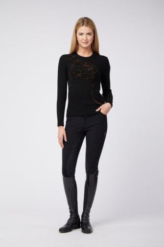 Vestrum Oulu Knitwaer Dames Dames Truien & Sweaters - Maddelin Equestrian Vestrum