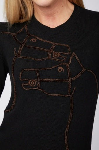 Vestrum Oulu Knitwaer Dames Dames Truien & Sweaters - Maddelin Equestrian Vestrum