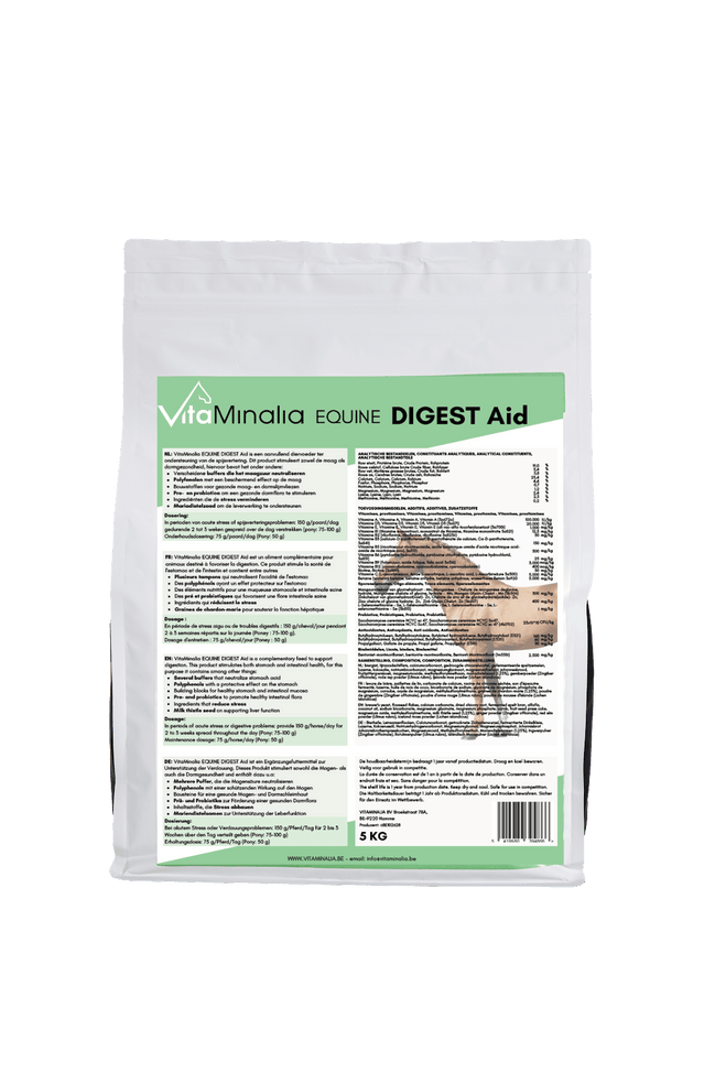 VitaMinalia Equine Digest Aid Voedingssupplementen - Maddelin Equestrian VitaMinalia