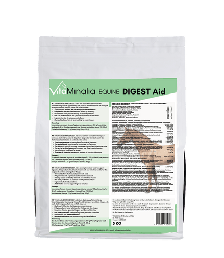 VitaMinalia Equine Digest Aid Voedingssupplementen - Maddelin Equestrian VitaMinalia