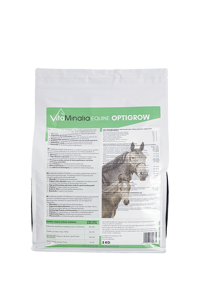 VitaMinalia Equine Optigrow Voedingssupplementen - Maddelin Equestrian VitaMinalia