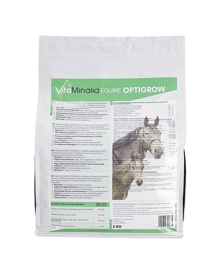 VitaMinalia Equine Optigrow Voedingssupplementen - Maddelin Equestrian VitaMinalia
