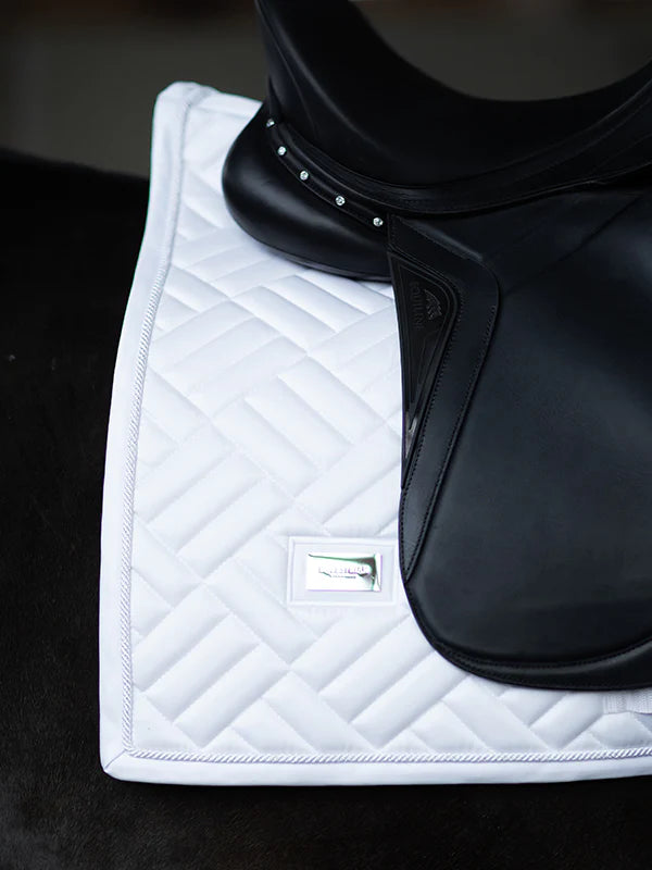 Equestrian Stockholm Zadeldoek Modern White Perfection