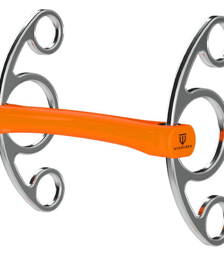 Winderen Flexi Stang Amerikaans Bit 3ring, Beval, Kimblewick, RNF, Butterfly,... - Maddelin Equestrian Winderen