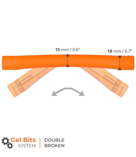 Winderen Mondstuk Dubbel Gebroken Stang Toebehoren bitten - Maddelin Equestrian Winderen
