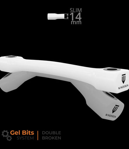 Winderen Mondstuk Dubbel Gebroken Stang Toebehoren bitten - Maddelin Equestrian Winderen