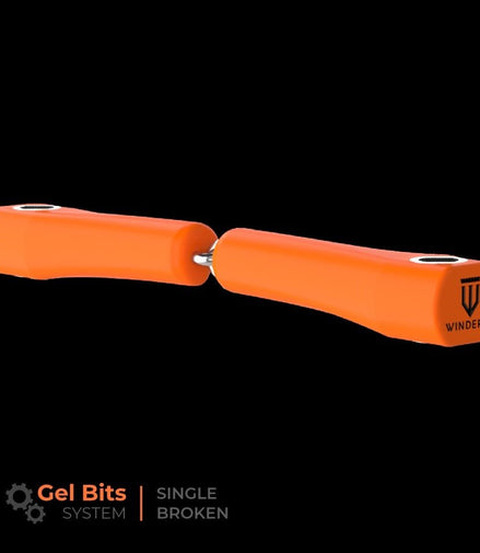 Winderen Mouthpiece bit Enkel Gebroken Toebehoren bitten - Maddelin Equestrian Winderen