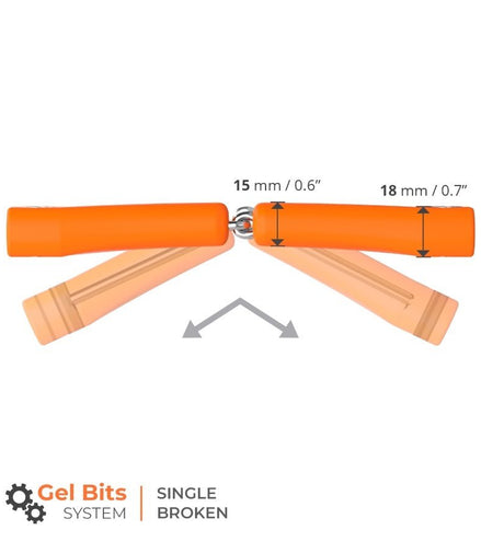 Winderen Mouthpiece bit Enkel Gebroken Toebehoren bitten - Maddelin Equestrian Winderen