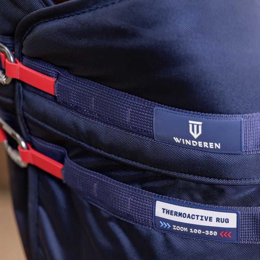 Winderen Outdoordeken Thermoactive Zoom 100 - 350 Outdoordeken - Maddelin Equestrian Winderen