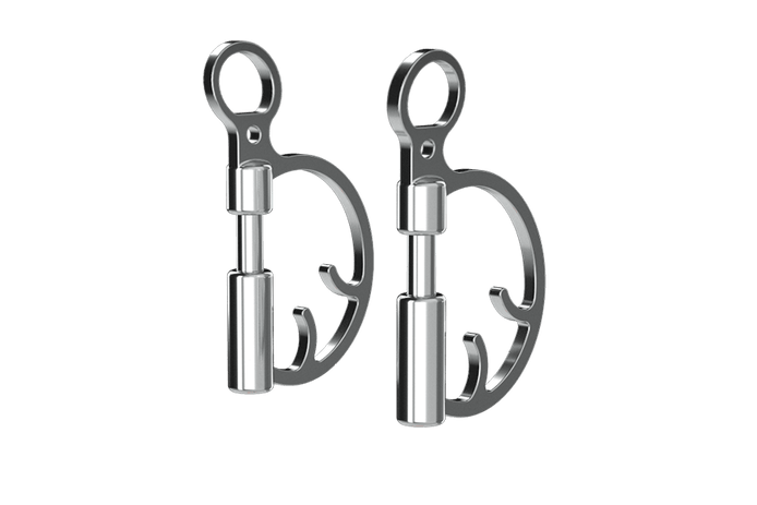 Winderen RNF Springstang - Zijstukken 3ring, Beval, Kimblewick, RNF, Butterfly,... - Maddelin Equestrian Winderen
