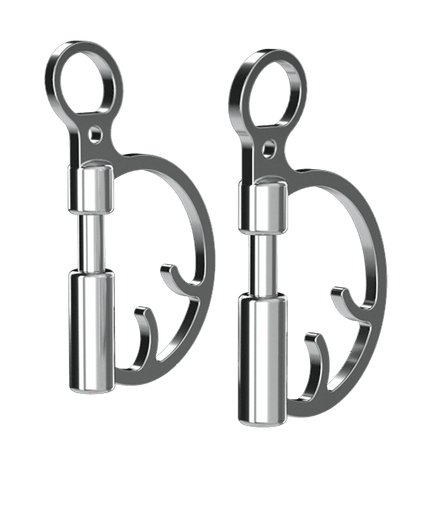 Winderen RNF Springstang - Zijstukken 3ring, Beval, Kimblewick, RNF, Butterfly,... - Maddelin Equestrian Winderen