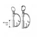 Winderen RNF Springstang - Zijstukken 3ring, Beval, Kimblewick, RNF, Butterfly,... - Maddelin Equestrian Winderen