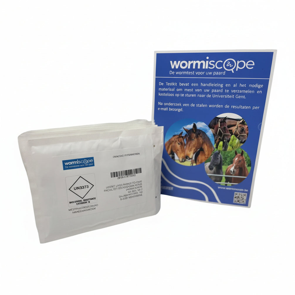 Wormiscope testkit voor paarden Voedingssupplementen - Maddelin Equestrian Wormiscope