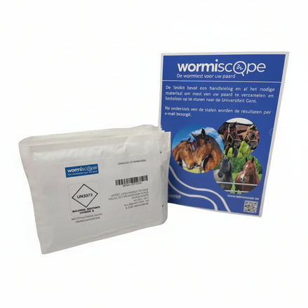 Wormiscope testkit voor paarden Voedingssupplementen - Maddelin Equestrian Wormiscope