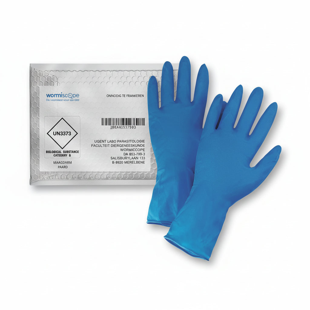 Wormiscope testkit voor paarden Voedingssupplementen - Maddelin Equestrian Wormiscope